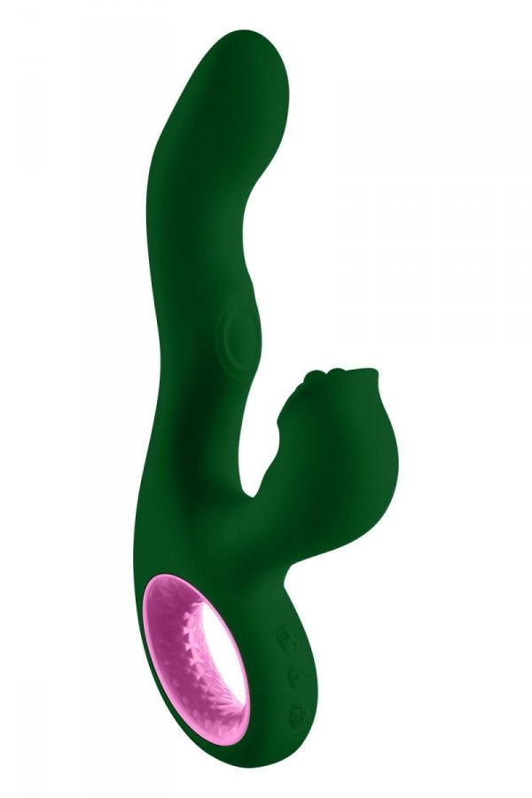 FemmeFun Pallina Dark Green - wibrator króliczek (zielony)