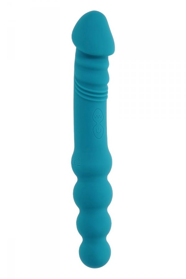 Evolved Flip Flop - wibrator wielofunkcyjny (niebieski)