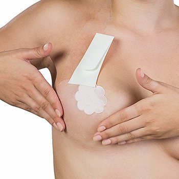 Bye Bra - Perfect Cleavage Tape A-F Nude 3-6 Pairs - taśmy podnoszącze piersi (przezroczysty)