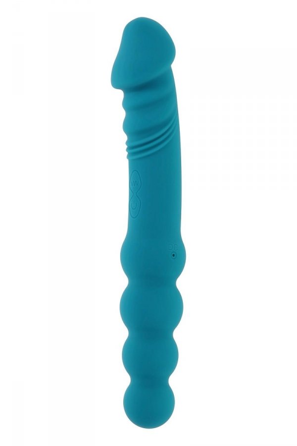 Evolved Flip Flop - wibrator wielofunkcyjny (niebieski)