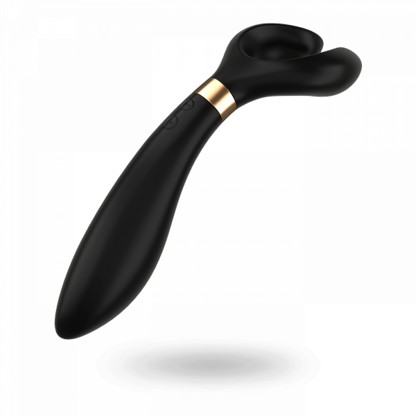 SATISFYER PARTNER MULTIFUN 3 Endless Fun - wibrator dla par (czarny)