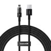 Kabel Baseus Gem Typ C 2.4A 2m (czarny)