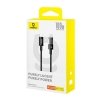 Kabel Baseus Gem Typ C-Typ C 100W 1m (czarny)