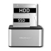 QOLTEC STACJA DOKUJĄCA DYSKÓW 2XHDD/SSD 2.5/3.5 SATA | USB 3.0 | KLONOWANIE