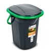 GREENBLUE TOALETA TURYSTYCZNA, CZARNO-ZIELONA GB320BG