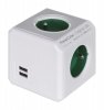 Przedłużacz allocacoc PowerCube Original 2202GN/FROUPC (kolor zielony)