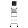 Drabina 4 stopniowa aluminiowa Krause Secury 126528