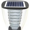 POWERNEED SOLARNA LAMPA OGRODOWA PEARL 100LM, CIEPŁY BIAŁY LEDX7, PANEL SOLARNY 1.6W CZUJNIK ZMIERZCHU, 80CM, CZARNA, ESL-25H