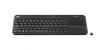 Klawiatura Logitech K400 920-007145 (USB 2.0; kolor czarny