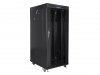 LANBERG SZAFA STOJĄCA RACK 19 22U 800X800 DRZWI SZKLANE LCD CZARNA FF01-8822-12BL (FLAT PACK)