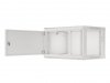 LANBERG SZAFA WISZĄCA RACK 19 6U 600X450 DRZWI METALOWE SZARA (FLAT PACK) WF01-6406-00S