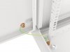 LANBERG SZAFA WISZĄCA RACK 19 12U 600X600 DRZWI METALOWE SZARA (FLAT PACK) WF01-6612-00S