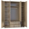 SZAFA ROMANA 160X205 SONOMA Z LUSTREM