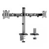 Uchwyt przegubowy na dwa monitory Deluxe Ergo Office, 17-32, max. 9kg, ER-449