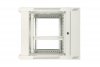 Extralink Szafa rack 9U 600x600 AZH Szara montowana na ścianie, dwusekcyjna