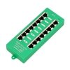 Extralink Gigabit PoE Injector 8 Portowy Aktywny, 8 portów Gigabit 802.3at/af, Mode A