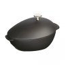 Garnek żeliwny owalny małż STAUB 40509-494-0 - czarny 2 ltr