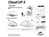 Naturehike Namiot Cloud Up 3 20D Updated NH18T030-T-Forest Green