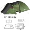Namiot kempingowy NILS CAMP Trekker III NC6312 3 osobowy zielony