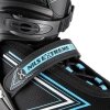 ŁYŻWOROLKI NILS EXTREME NH11912 A 2W1 CZARNO-NIEBIESKIE ROZM. M (35-38) Z WYMIENNĄ PŁOZĄ HOKEJOWĄ