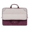 RIVACASE ETUI NA LAPTOP 13,3 ANVIK, CZERWONY BURGUND, Z UCHWYTEM, Z MATERIAŁU WODOODPORNEGO