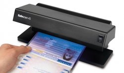 Safescan SAF45 wykrywacz fałszywych banknotów Czarny