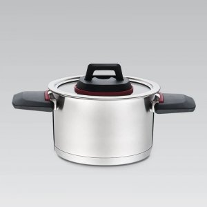 Garnek ze skład.uszami+pokrywka MR-3530-20  3,2L