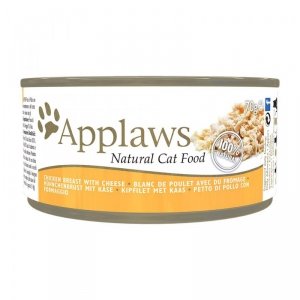 APPLAWS Natural Cat Food Kurczak z serem - mokra karma dla kota - 70g