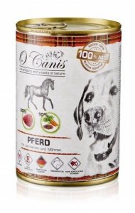 O'CANIS Konina z warzywami i siemieniem lnianym - mokra karma dla psa - 400 g