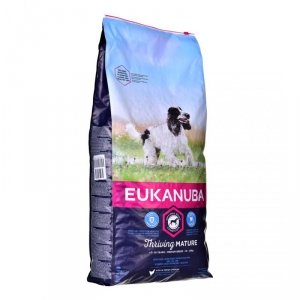 EUKANUBA Thriving Mature Medium Breed - sucha karma dla dojrzałych psów średnich ras - 15kg