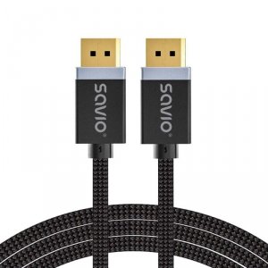 SAVIO KABEL DISPLAYPORT M - DISPLAYPORT M, V1.4, 3M, CZARNY, CL-176