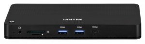 UNITEK PRZEŁĄCZNIK KVM 4K HUB USB 11 PORTÓW