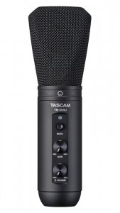 Tascam TM-250U - Mikrofon pojemnościowy do transmisji osobistych oraz komunikacji online