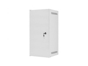 LANBERG SZAFA WISZĄCA RACK 10 12U 280X310 SZARA, DRZWI METALOWE (FLAT PACK) WF10-2312-00S