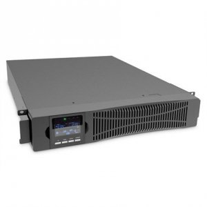 Digitus Zasilacz awaryjny UPS Online Rack 19 LCD, 1500VA/1500W, 3x12V/9Ah, 8xC13, USB, RS232, RJ45