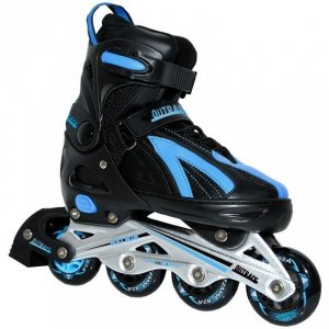 Łyżworolki Outrace Volt Blue czarno-niebieskie PW-126B-9  37-40