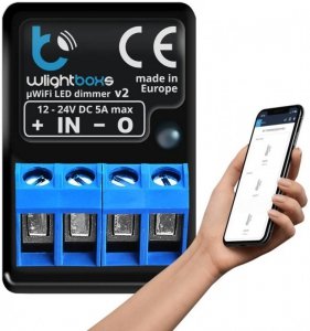 blebox wLightBoxS Bezprzewodowy Czarny