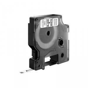 DYMO D1 - Standard Etykiety - Czarno na białym - 6mm x 7m