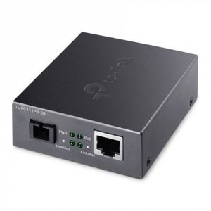 TP-Link TL-FC111PB-20 konwerter sieciowy 100 Mbit/s Czarny