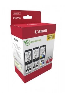 Canon 5437C004 nabój z tuszem 3 szt. Oryginalny Wysoka (XL) wydajność Czarny, Cyjan, Purpurowy, Żółty
