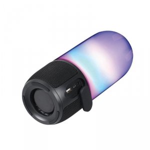 Bezprzewodowy głośnik LED V-TAC SMART VT-7456 RGB Bluetooth 2x3W (SKU 8570) Czarny