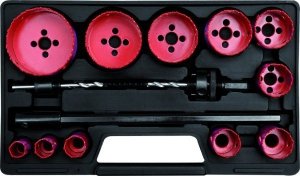 YATO KOMPLET OTWORNIC BIMETALOWYCH 7 elem. 19-76mm  3381