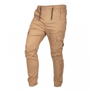 Spodnie robocze OUTDOOR, typu jogger, beżowe, rozmiar XXXL