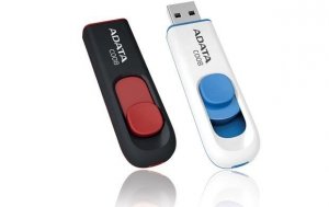 PAMIĘĆ USB USB2 32GB BLACK/RED AC008-32G-RKD A-DATA