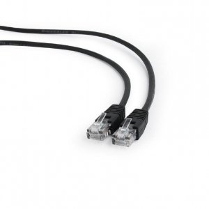 KABEL PATCH CAT5E UTP 3M BLACK PP12-3M/BK GEMBIRD
