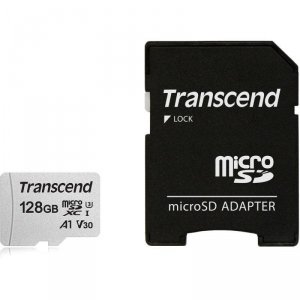 PAMIĘĆ MICRO SDXC 128GB W/ADAP C10 TS128GUSD300S-A TRANSCEND
