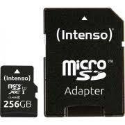 PAMIĘĆ MICRO SDXC 256GB UHS-I W/ADAPTER 3423492 INTENSO