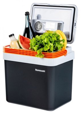 Lodówka turystyczna Ravanson CS-24S Super (440mm x 401mm x 296mm; 24l, szary)