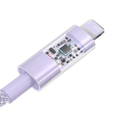 Kabel Baseus Gem 2.4A 2m (fioletowy)