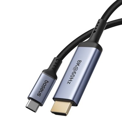 Kabel Baseus High Definition USB C-HDMI 8K 1,5m (czarny)